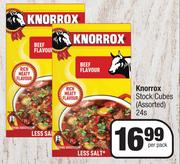 Knorrox Stock Cubes Assorted-24 Per Pack