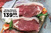 28 Day Matured Beef Sirloin Steak-Per Kg