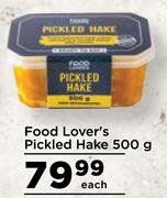 0Food Lover's Pickled Hake-500g Each