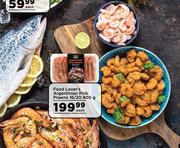 0Food Lover's Argentinian Pink Prawns 16/20-800g Each