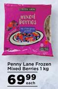 1Penny Lane Frozen Mixed Berries-1Kg Each