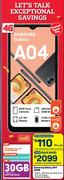 Samsung Galaxy A04 32GB 4G