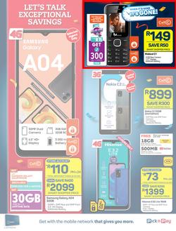 Pick n Pay Cellular : Birthday Cellular Savings (19 June - 23 July 2023), page 6