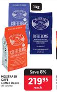 Mostra Di Cafe Coffee Beans (All Variants)-1Kg Each