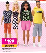 29cm Fashionista Doll-Each
