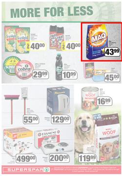 SUPERSPAR COUNTRY EASTERN CAPE (21 September - 3 October 2021) Valid In Butterworth, Cofimvaba, Daku, Engcobo, Kwantu, Ndu, New Brighton, Zonke, Georgious, page 6