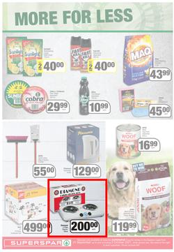 SUPERSPAR COUNTRY EASTERN CAPE (21 September - 3 October 2021) Valid In Butterworth, Cofimvaba, Daku, Engcobo, Kwantu, Ndu, New Brighton, Zonke, Georgious, page 6