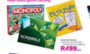 Assorted Games-Each