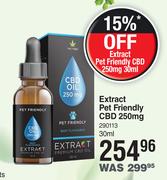 Extract Pet Friendly CBD 250mg-30ml