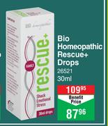 Bio Homepathic Rescue+ Drops-30ml