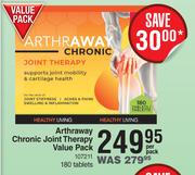 Arthaway Chronic Joint Therapy Value Pack-180 Tablets Per Pack