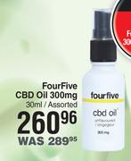 Four Five CBD Oil 300mg Assorted-30ml