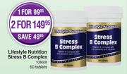 Lifestyle Nutrition Stress B Complex-For 1 x 60 Tablets