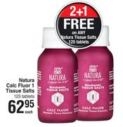 Natura Calc Fluor 1 Tissue Salts-125 Tablets Each