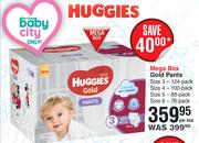 Huggies Mega Box Gold Pants-Per Box