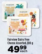 Fairview Dairy Free Cheese Assorted-200g Each 