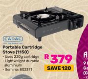 Cadac Portable Cartridge Stove 1150