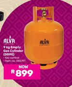 Alva 9Kg Empty Gas Cylinder G090