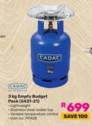 Cadac 3Kg Empty Budget Pack 5431-21