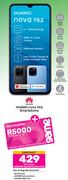 Huawei Nova Y62 Smartphone-On 1.2GB Red Top Up Core More Data