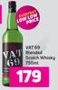 VAT 69 Blended Scotch Whisky-750ml
