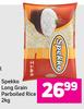 Spekko Long Grain Parboiled Rice-2Kg