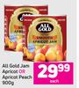 All Gold Jam Apricot Or Apricot Peach-900g Each