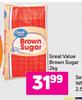 Great Value Brown Sugar-2Kg
