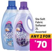 Sta Soft Fabric Softener Assorted-For 2 x 2L
