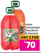 Fusion Concentrated Dairy Blend Assorted-For Any 2 x 5L