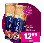 Bakers Blue Label Marie Biscuits Assorted-200g Each