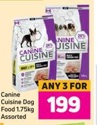 Canine Cuisine Dog Food Assorted-For Any 3 x 1.75Kg