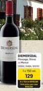 Diemersdal Pinotage, Shiraz Or Merlot-750ml
