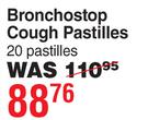 Bronchostop Cough Pastilles 20 Pastilles