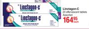 Linctagon-C 20 Effervescent Tablets Assorted-Each