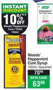 Woods Peppermint Cure Syrup Assorted-100ml