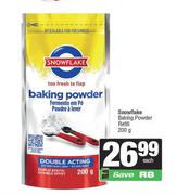 Snowflake Baking Powder Refill-200gm Each