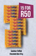 Gandour Tofiluk Chocolate Bars-For 15 x 36g