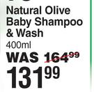 Oh-Lief Natural Olive Baby Shampoo & Wash-400ml