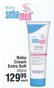 Seba Med Baby Cream Extra Soft-200ml Each