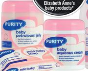 Purity Baby Petroleum Jelly Or Baby Aqueous Cream-450ml Each