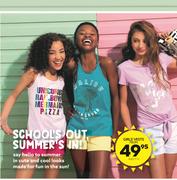 Girls' Vests Ages 7-15