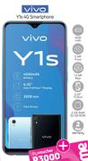 Vivo Y1s 4G Smartphone-On 1GB Red Top Up Core More Data