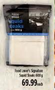 Food Lover's Signature Squid Steaks-600g Each