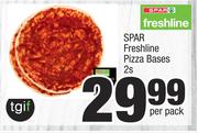 SPAR Freshline Pizza Bases-2's Per Pack