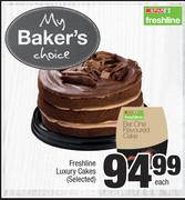 Freshline Luxury Cakes Selected-Each