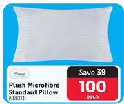 Classic Plush Microfibre Standard Pillow