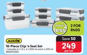 Addis 16 Piece Clip n Seal Set-Per Set