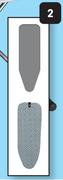 Russell Hobbs 41 x 125cm Ironing Board Cover
