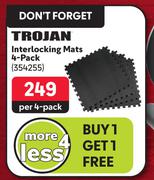 Trojan Interlocking Mats 4 Pack-Per 4 Pack